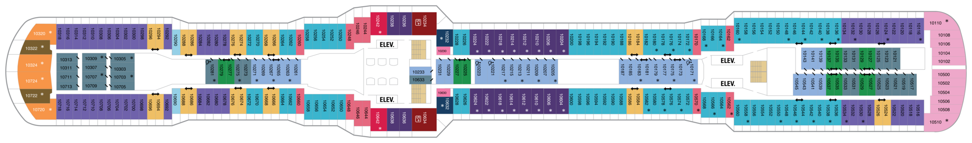 Deck 10 plan